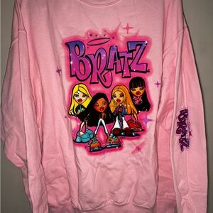 Pink Bratz Graphic Sweater: Large